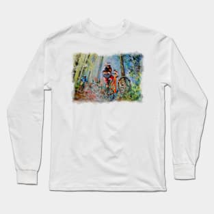 Mountain Biking Long Sleeve T-Shirt